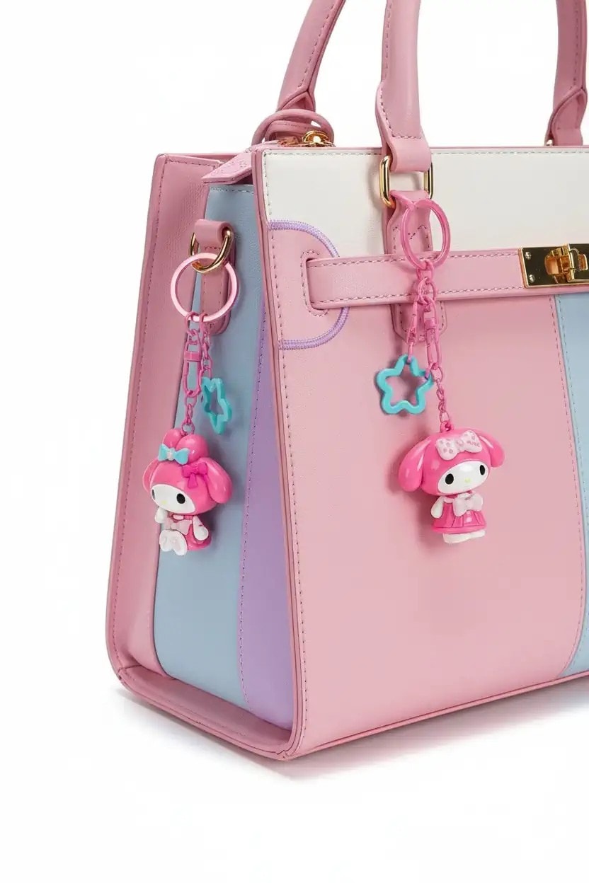 Sanrio Lisanslı My Melody Figürlü Anahtarlık