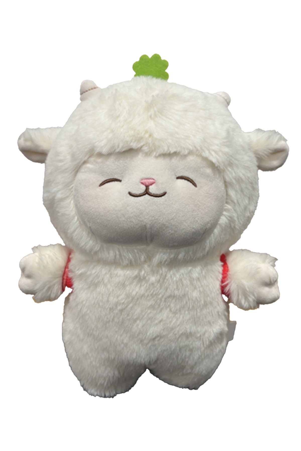 Kuzu Baa 26 cm Sırt Çantalı Kuzu Peluş Oyuncak