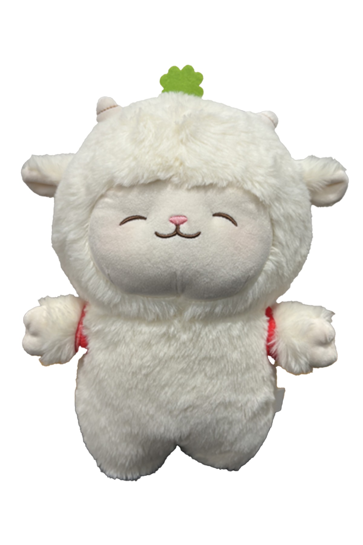 Kuzu Baa 26 Cm Sırt Çantalı Kuzu Peluş Oyuncak (Outlet)