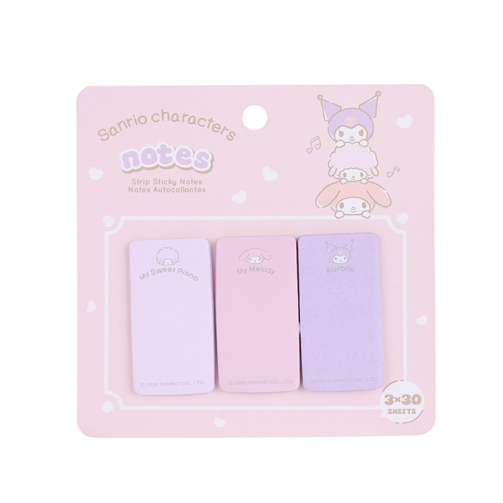 Sanrio Lisanslı Sanrio Karakterleri Not Kağıdı