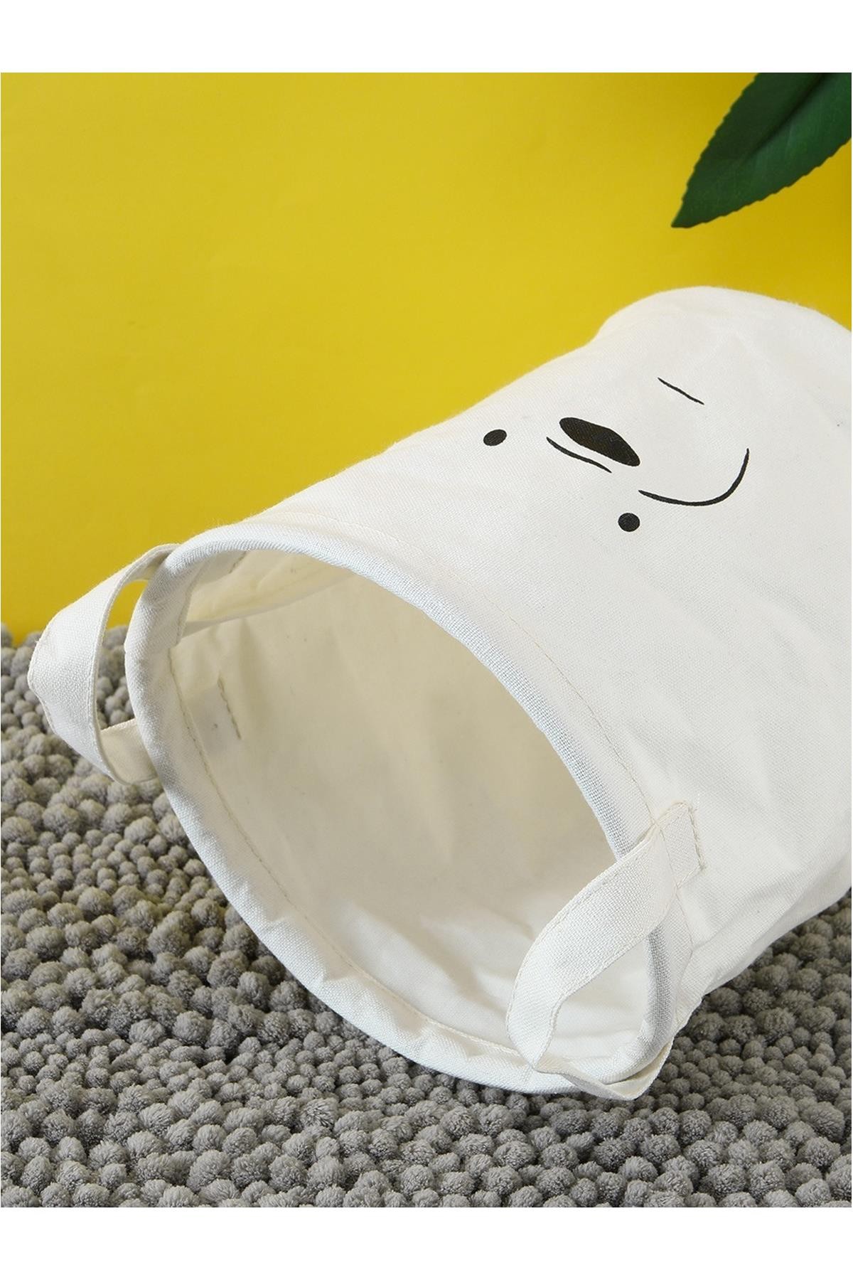 We Bare Bears Küçük Depolama Kovası -Ice Bear 20Cm