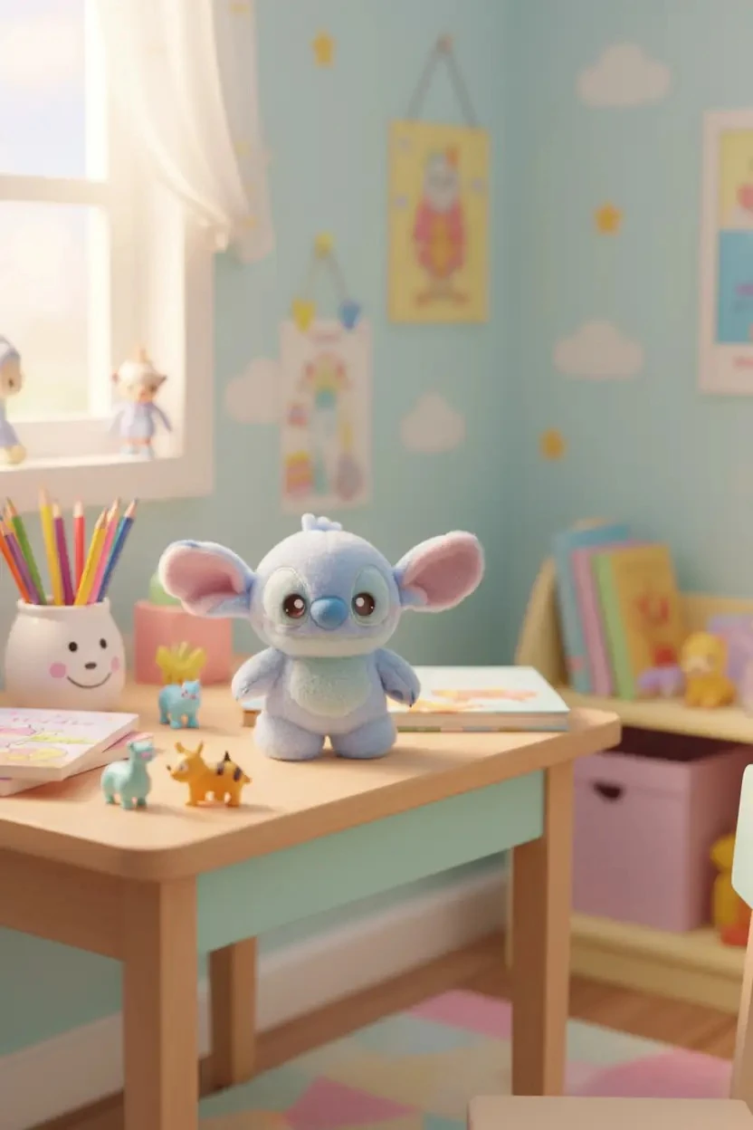 Disney Lilo & Stitch Lisanslı Peluş Oyuncak 15 Cm – Mini Peluş Arkadaş Serisi Taşınabilir Tasarım