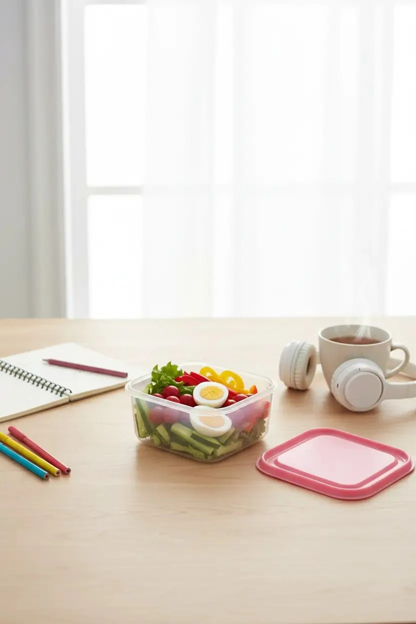 4'lü Gıda Saklama Kabı