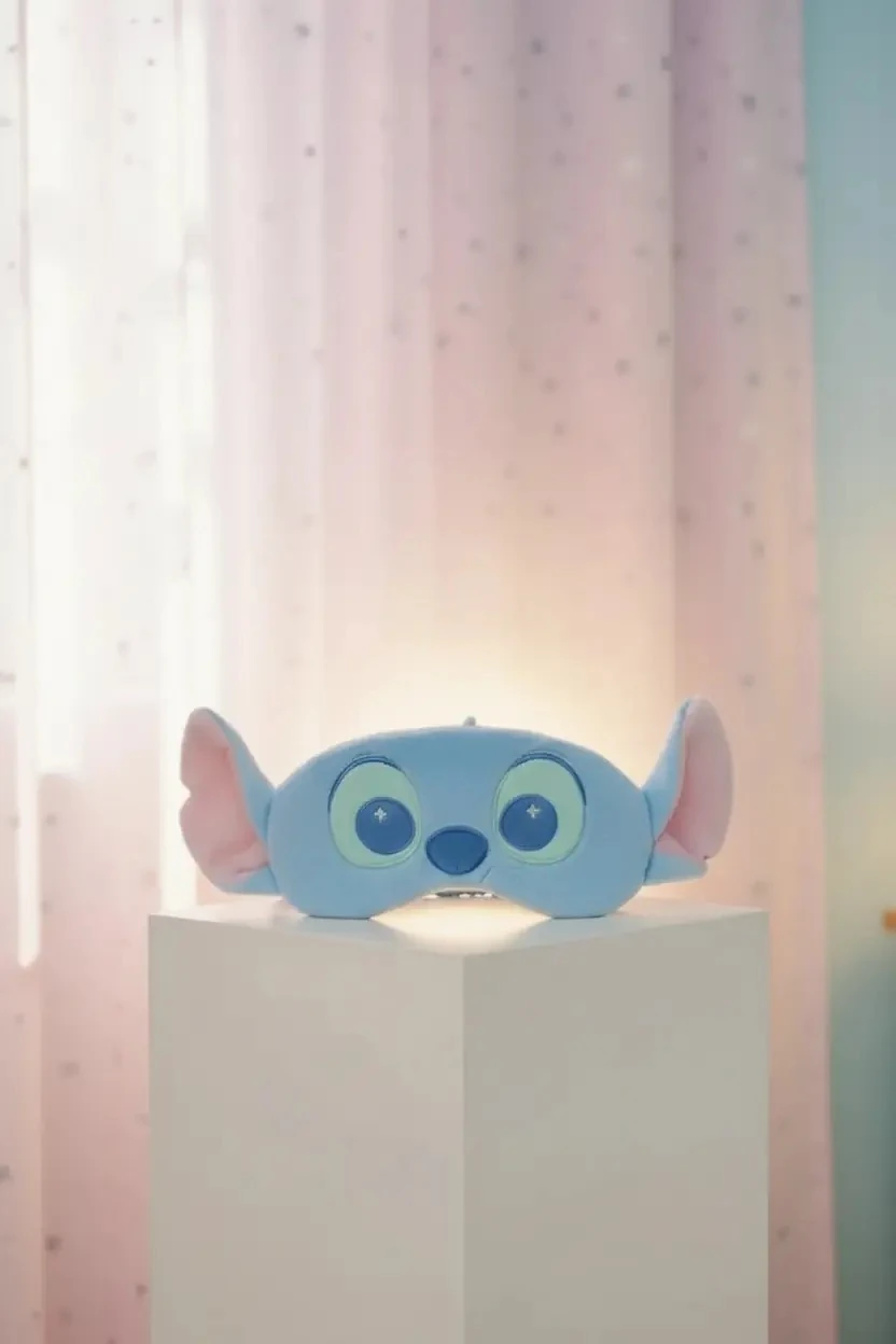 Lilo & Stitch Lisanslı Peluş Uyku Gözlüğü - Stitch