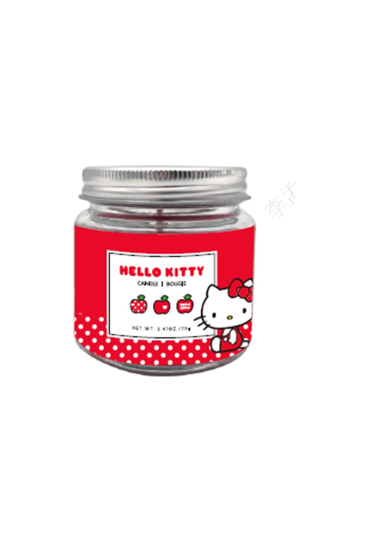 Hello Kitty Lisanslı Elma Koleksiyonu Kokulu Mum