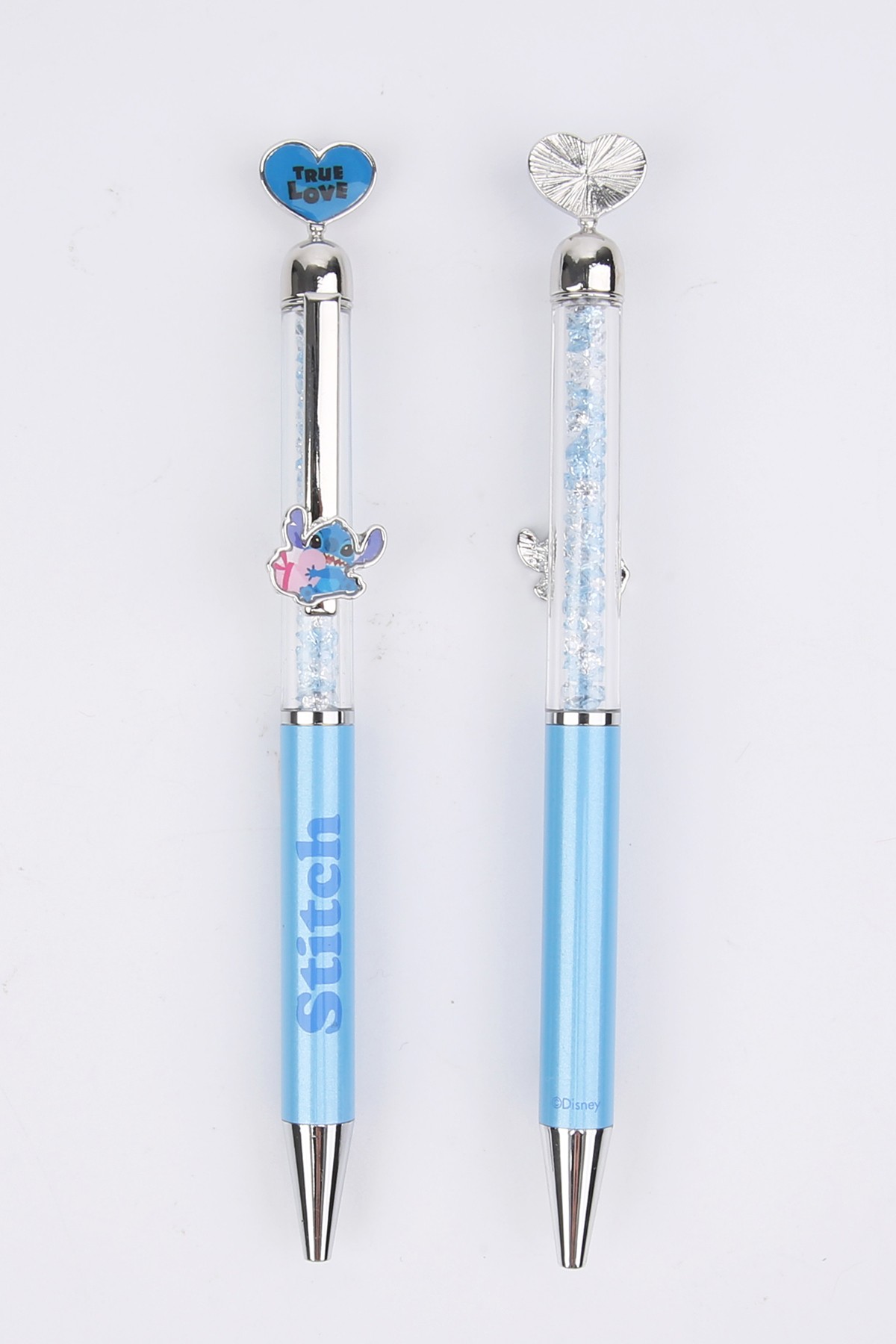 Disney Lilo&Stitch Lisanslı Kalp Figürlü Döndürülebilen Metal Kalem