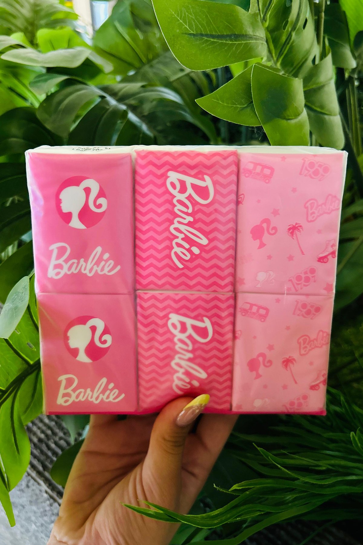 Barbie Lisanslı Kokulu  Kağıt Mendil 12'li Paket