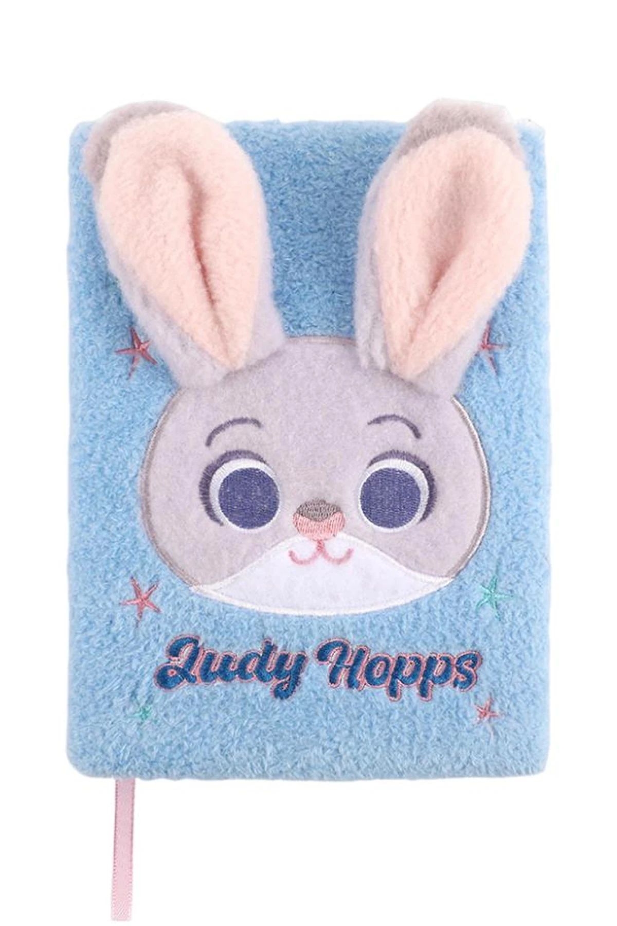 Disney Zootropolis Lisanslı A5 3D Peluş Not Defteri (80 Yaprak)