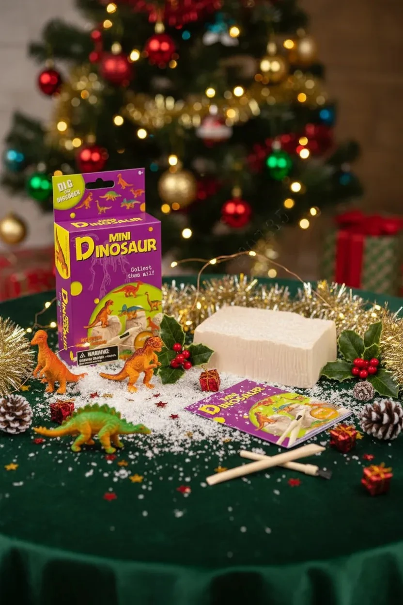 Renkli Dinozor Kazısı Figürlü Sürpriz Kutu - Blind Box