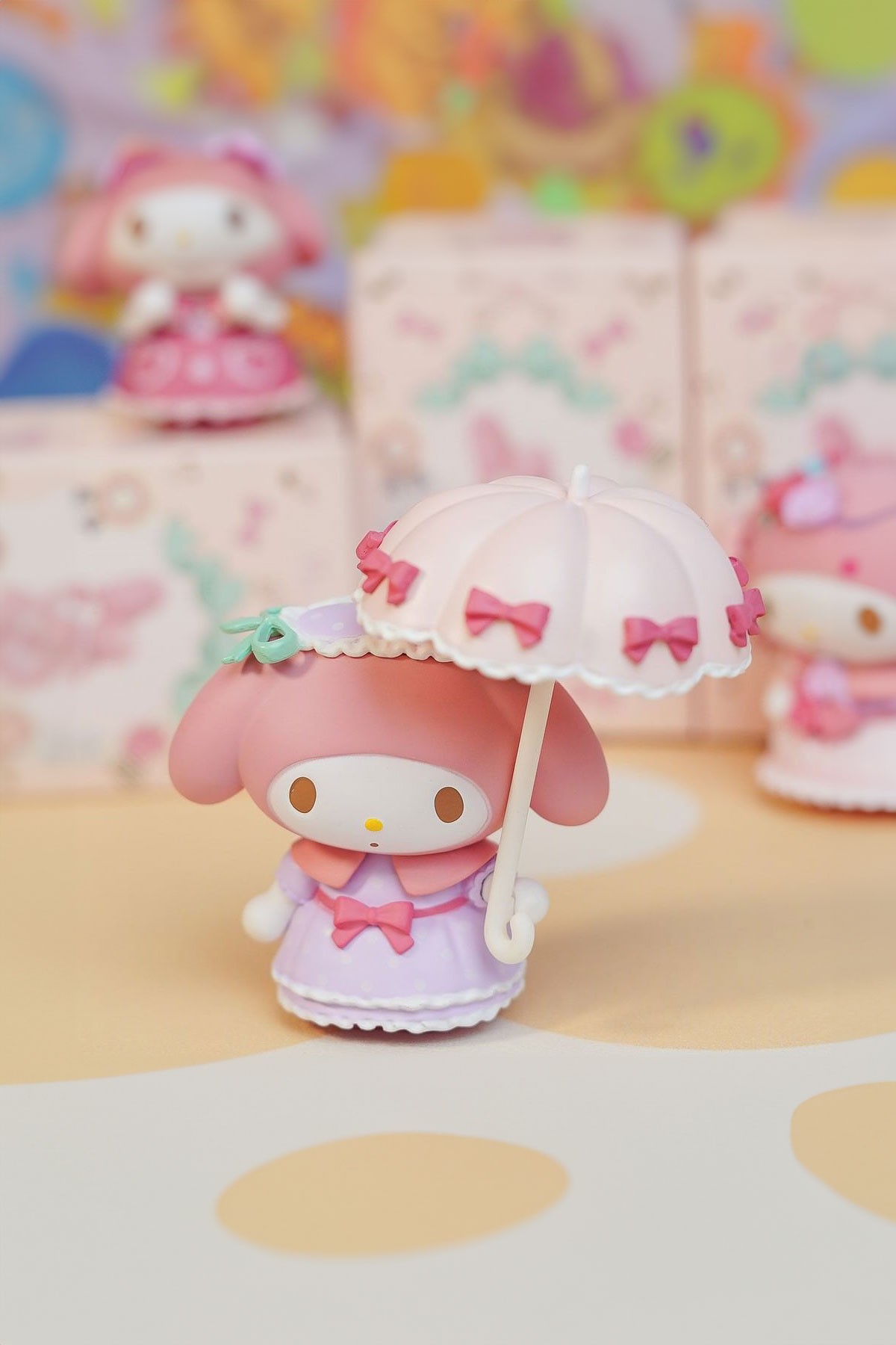 Sanrio Lisanslı My Melody Çay Partisi Serisi Sürpriz Figürlü Kutu Blind Box