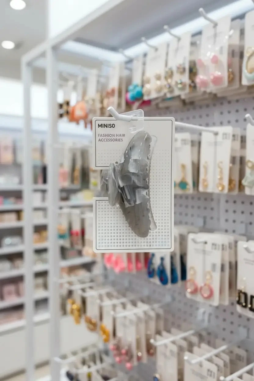 Miniso Lisanslı Basic Serisi Saç Klipsi Sade ve Şık Tasarım Günlük Kullanım 11 Cm