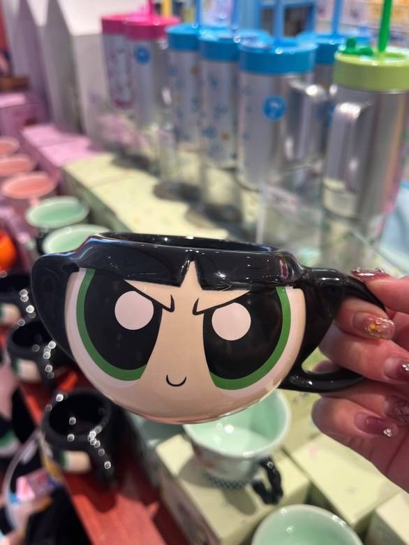 Powerpuff Girls Lisanslı Seramik Kupa 350mL (Buttercup)