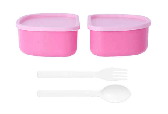 Sanrio Lisanslı Çift Katmanlı Askılı Yemek Kabı - 1600 ml
