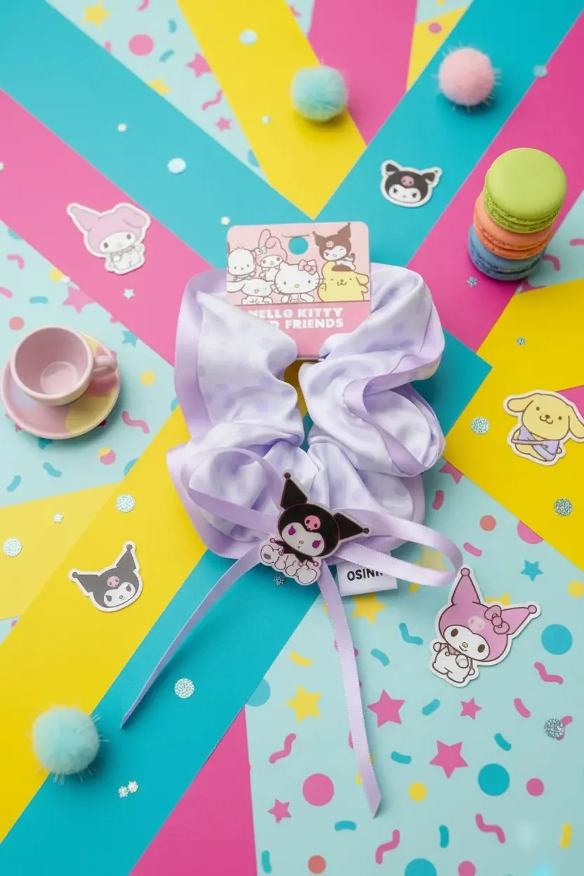 Sanrio Lisanslı Hello Kitty ve Arkadaşları Serisi Saç Lastiği