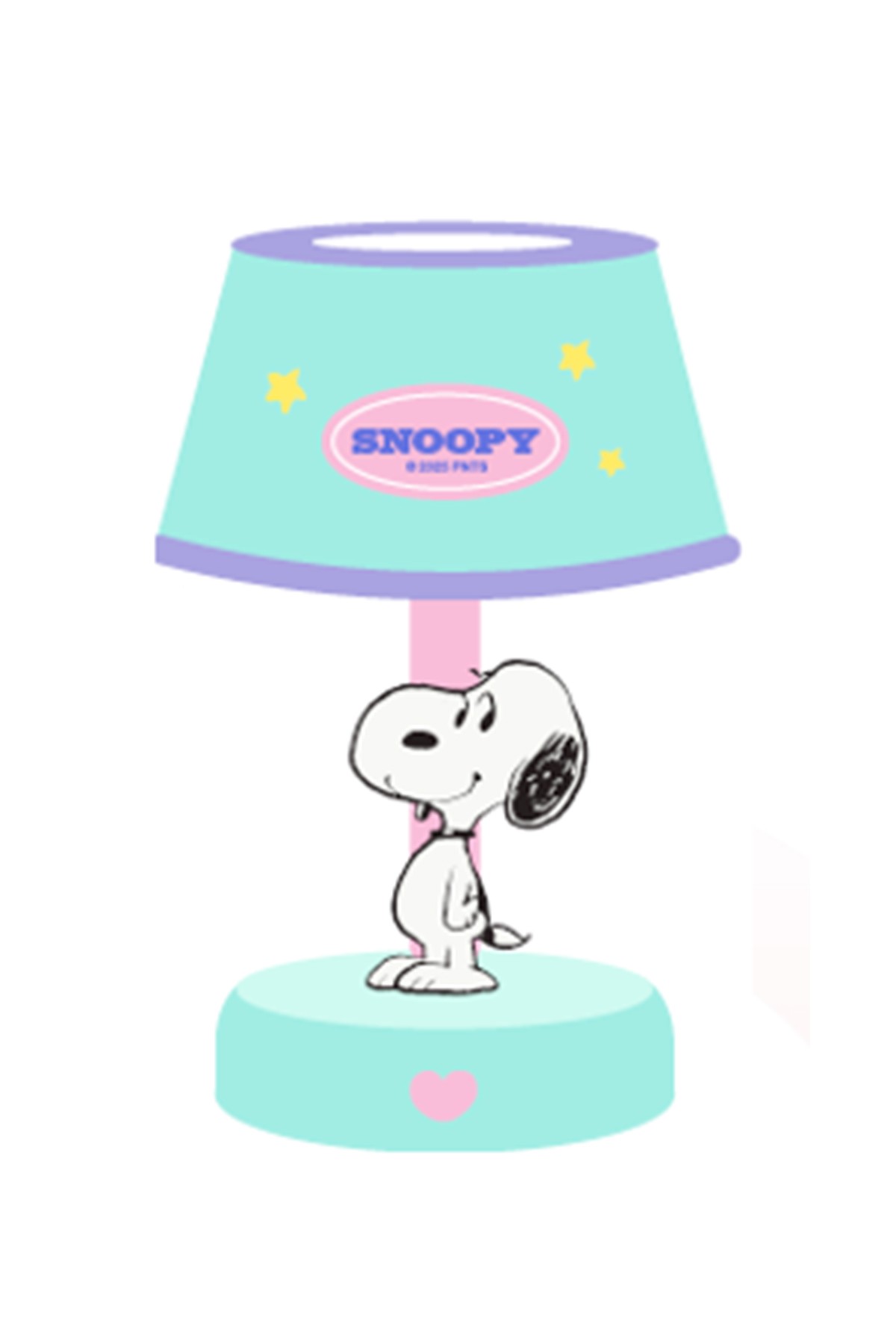 Snoopy Lisanslı Vintage Serisi Masaüstü Gece Lambası