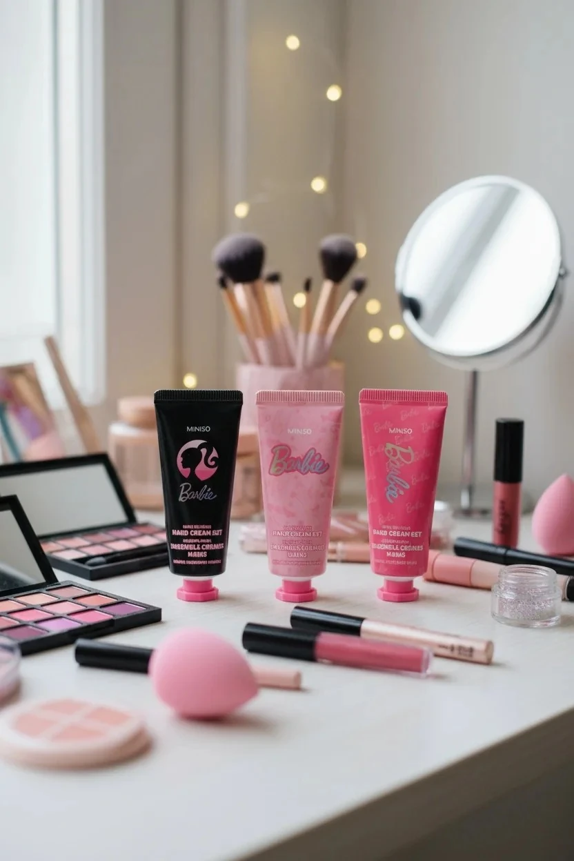 Barbie Lisanslı El Kremi Seti
