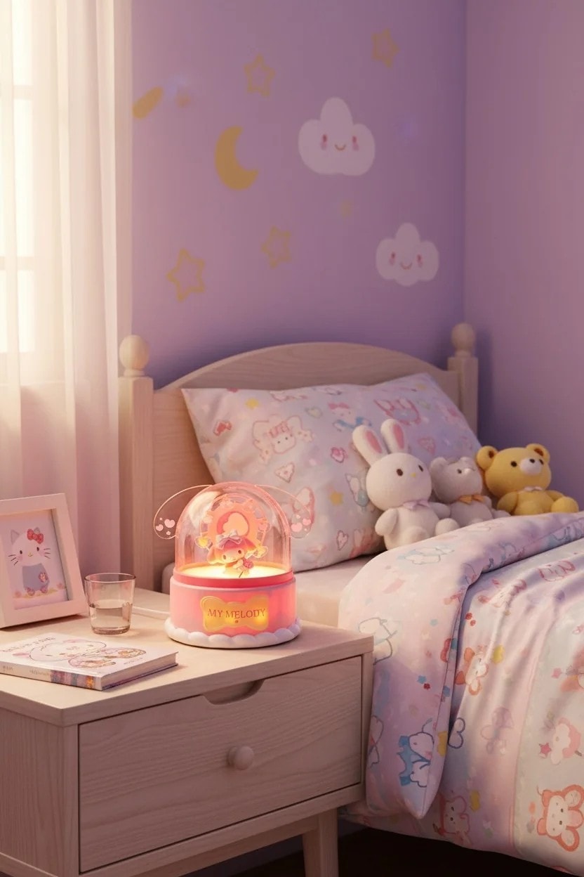 Sanrio Lisanslı My Melody Gece Lambası
