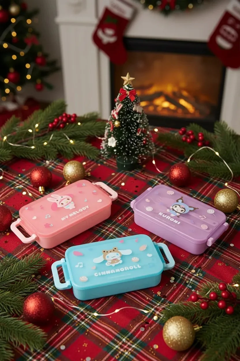 Sanrio Lisanslı Hello Kitty ve Arkadaşları Yemek Kabı