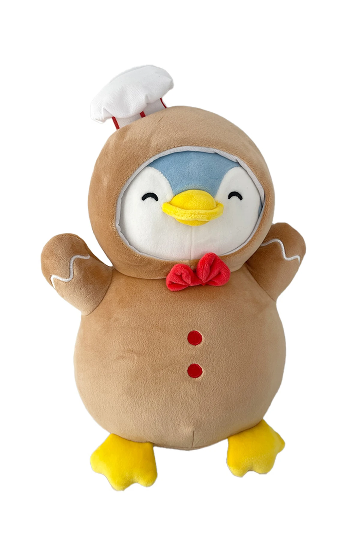 Mini Family Serisi Gingerbread Man Peluş Oyuncak - Mavi Penguen