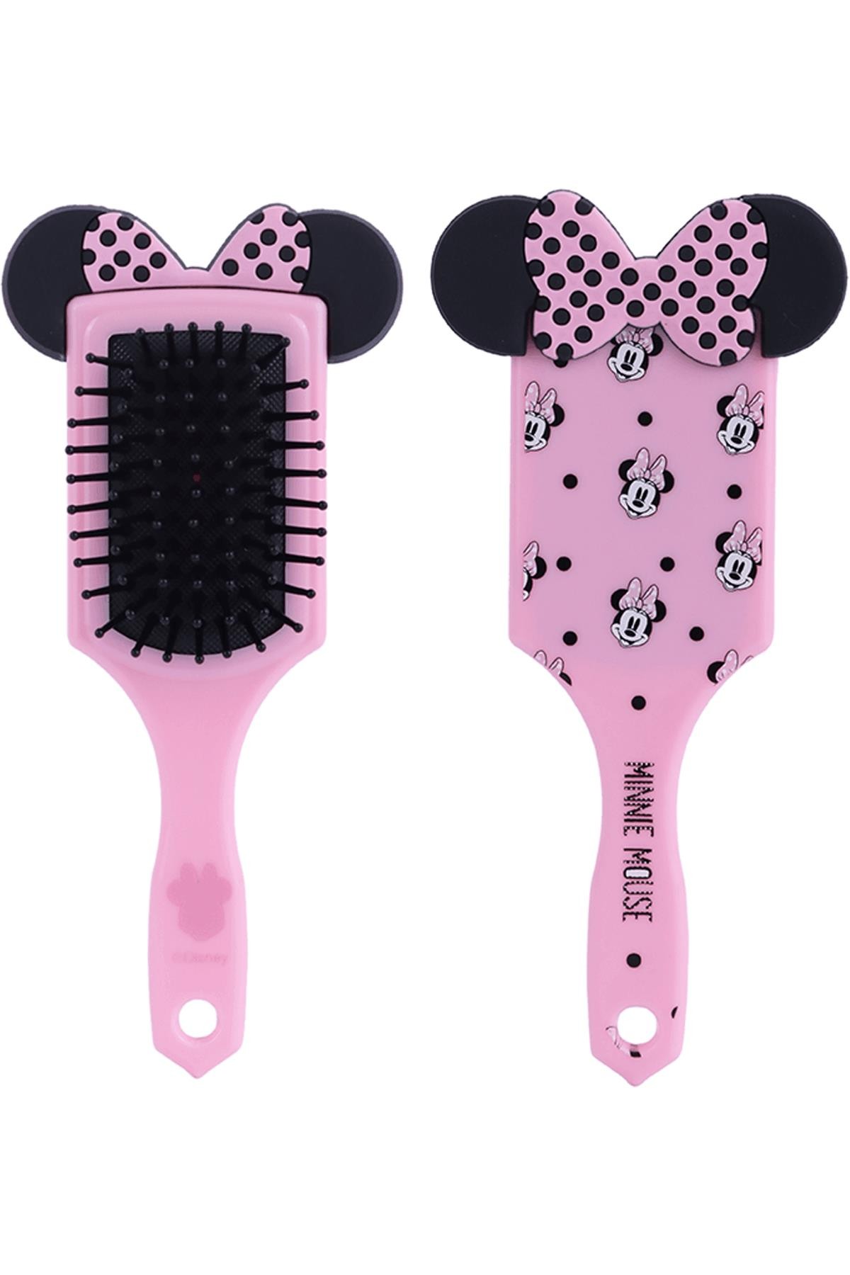 Disney Lisanslı Kulak Şekilli Saç Fırçası - Minnie