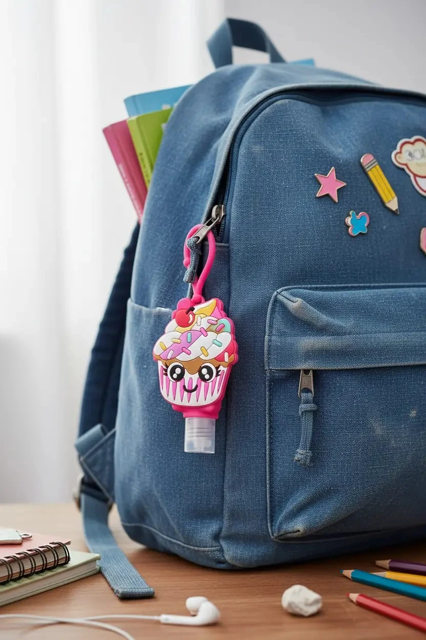 Kap Kek Figürlü Kolonya Jel 29 Ml – Alkol Bazlı Pratik El Hijyen Jeli