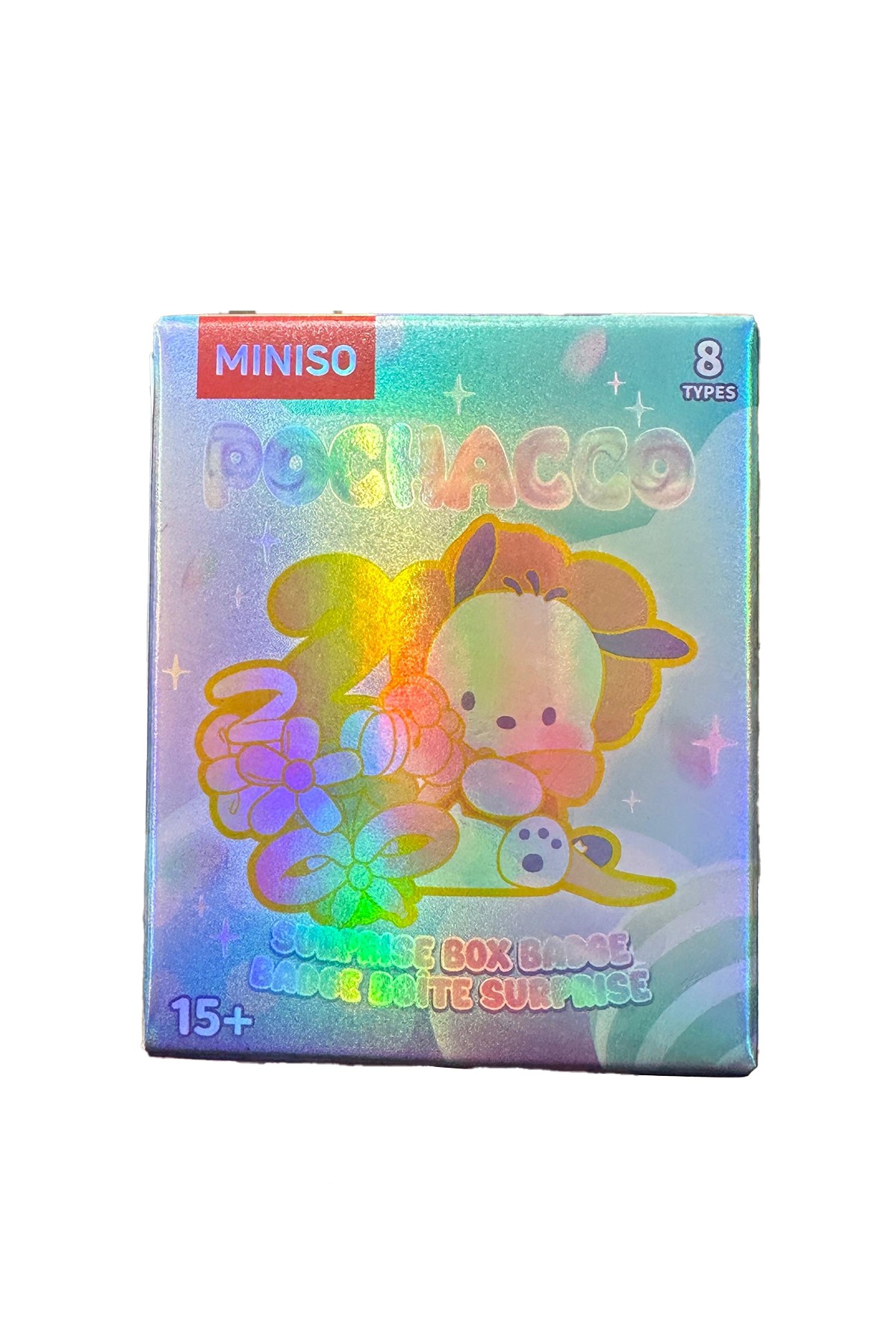Sanrio Lisanslı Pochacco Balon Serisi Sürpriz Rozet - Blind Box