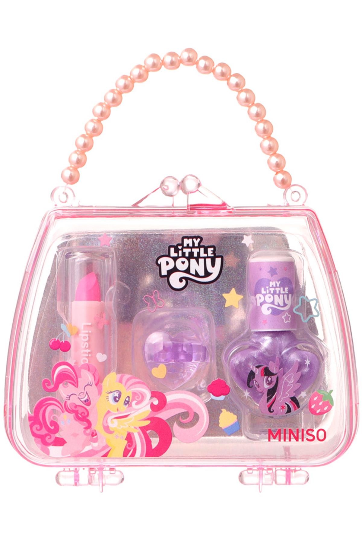 My Little Pony Lisanslı Yüzüklü Çantalı Makyaj Seti