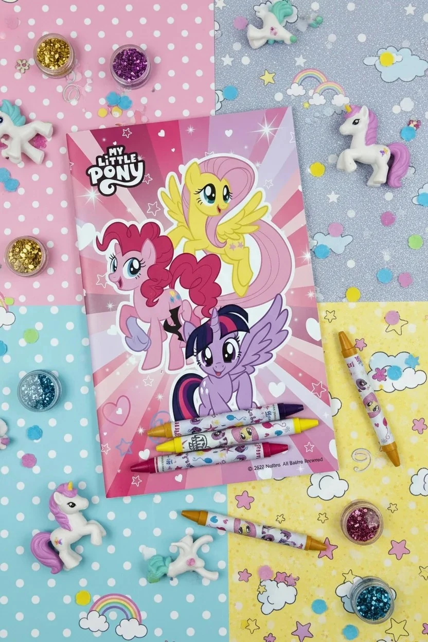 My Little Pony Lisanslı Boyama Çantası