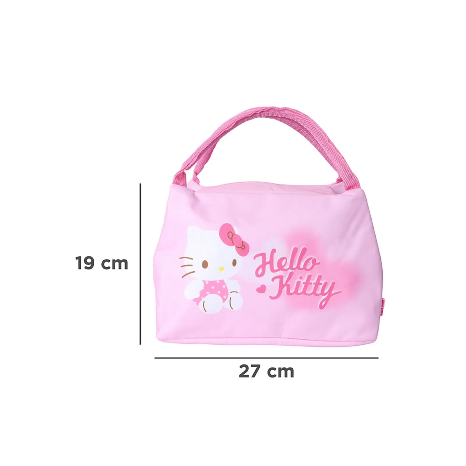 Sanrio Lisanslı Pembe Serisi Yiyecek Çantası - Hello Kitty