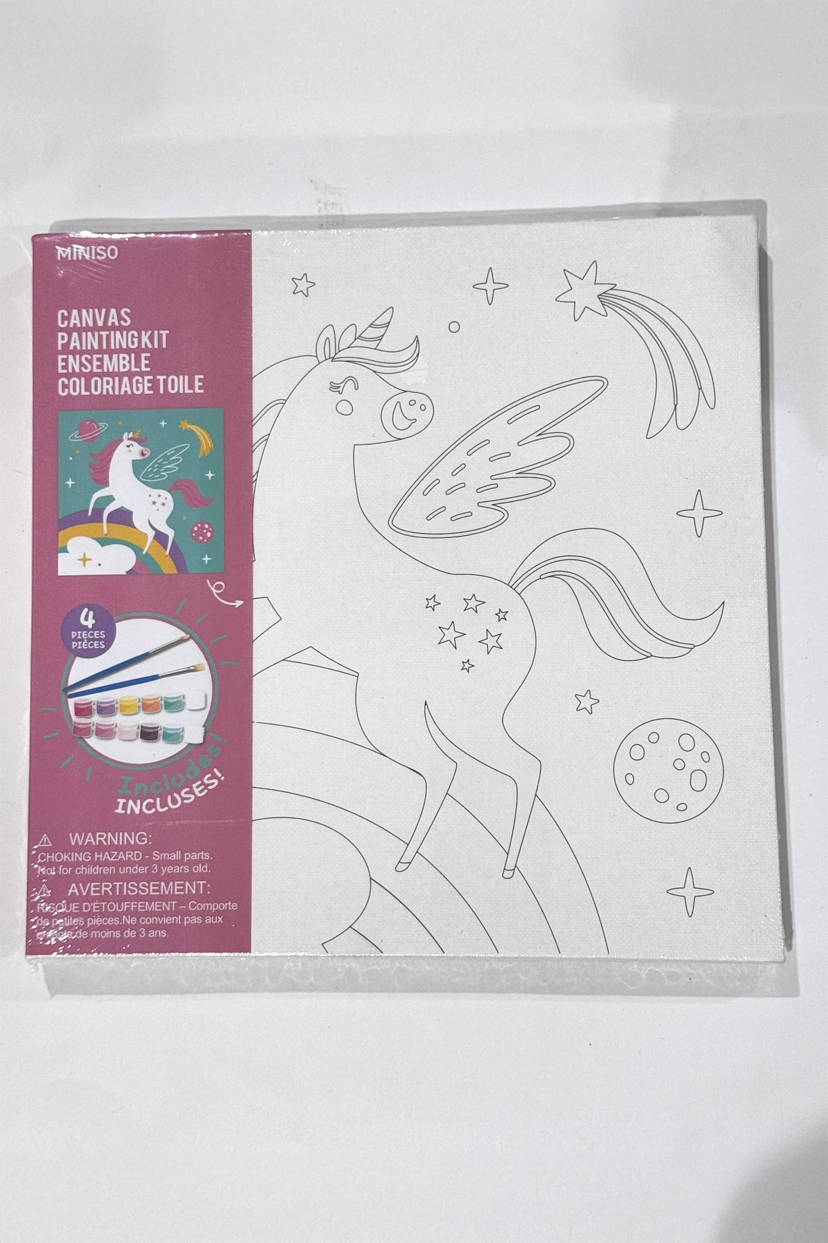 Çerçeveli Renkli Boyama Seti (Unicorn)
