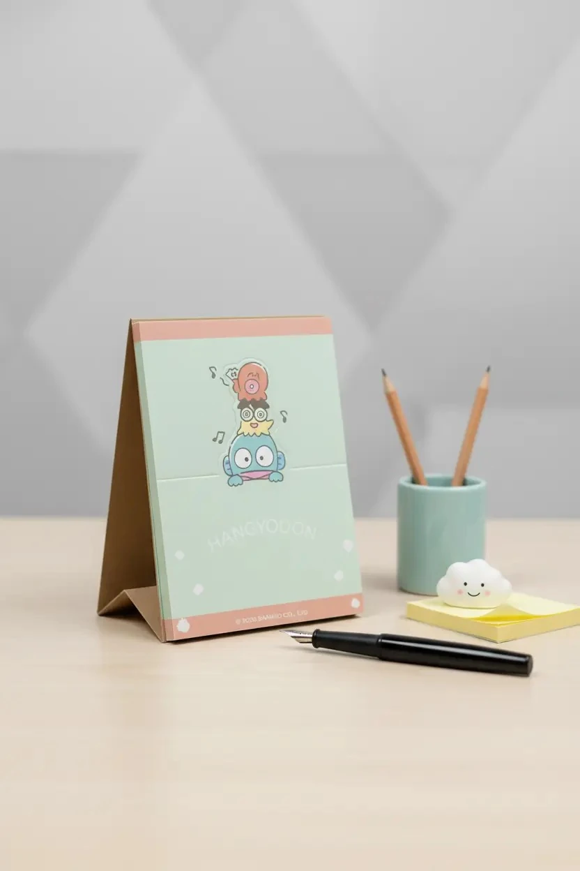 Sanrio Lisanslı Standlı Not Defteri - Hangyodon