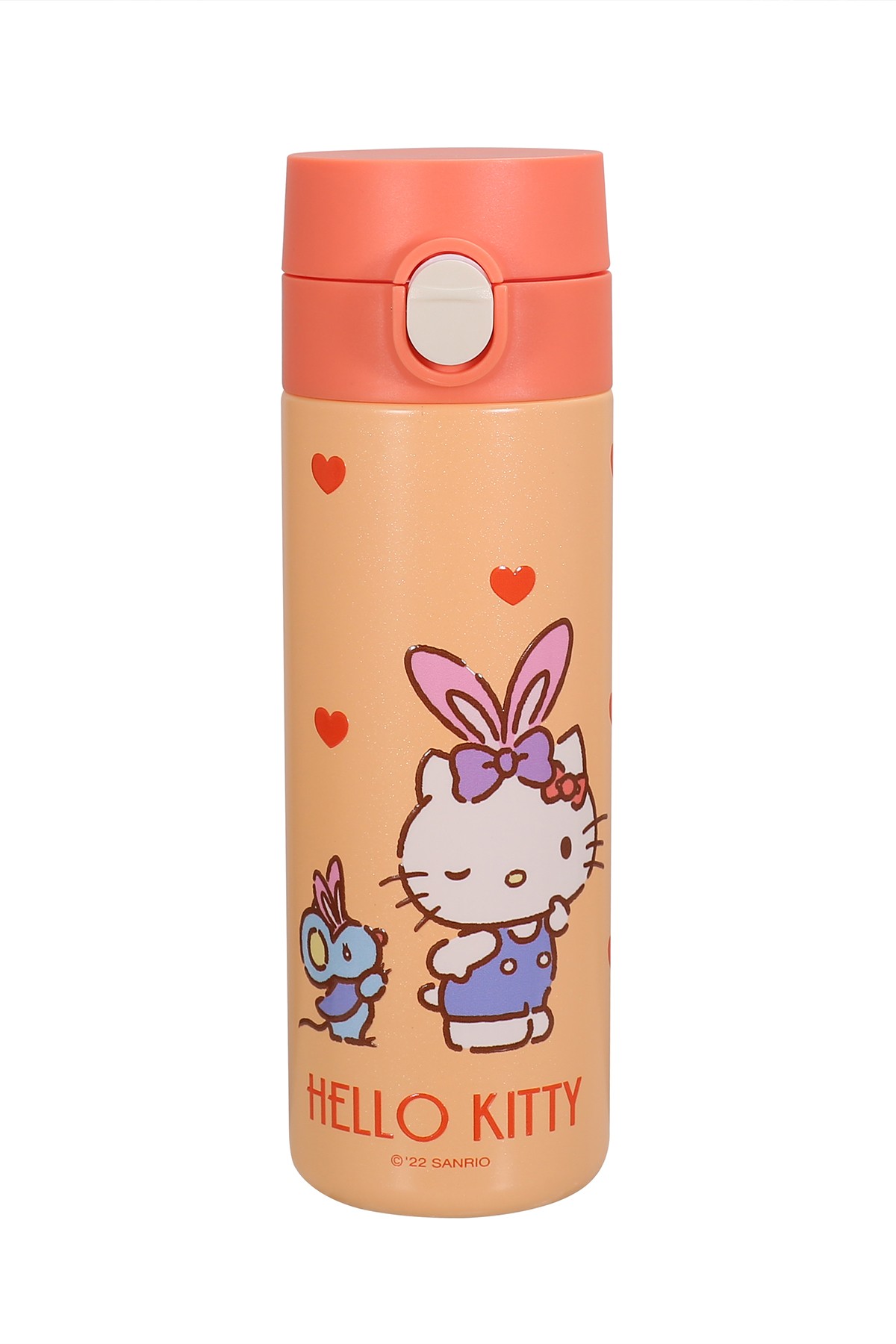 Sanrio Lisanslı Otomatik Kapaklı Termos (200ML) - Hello Kitty