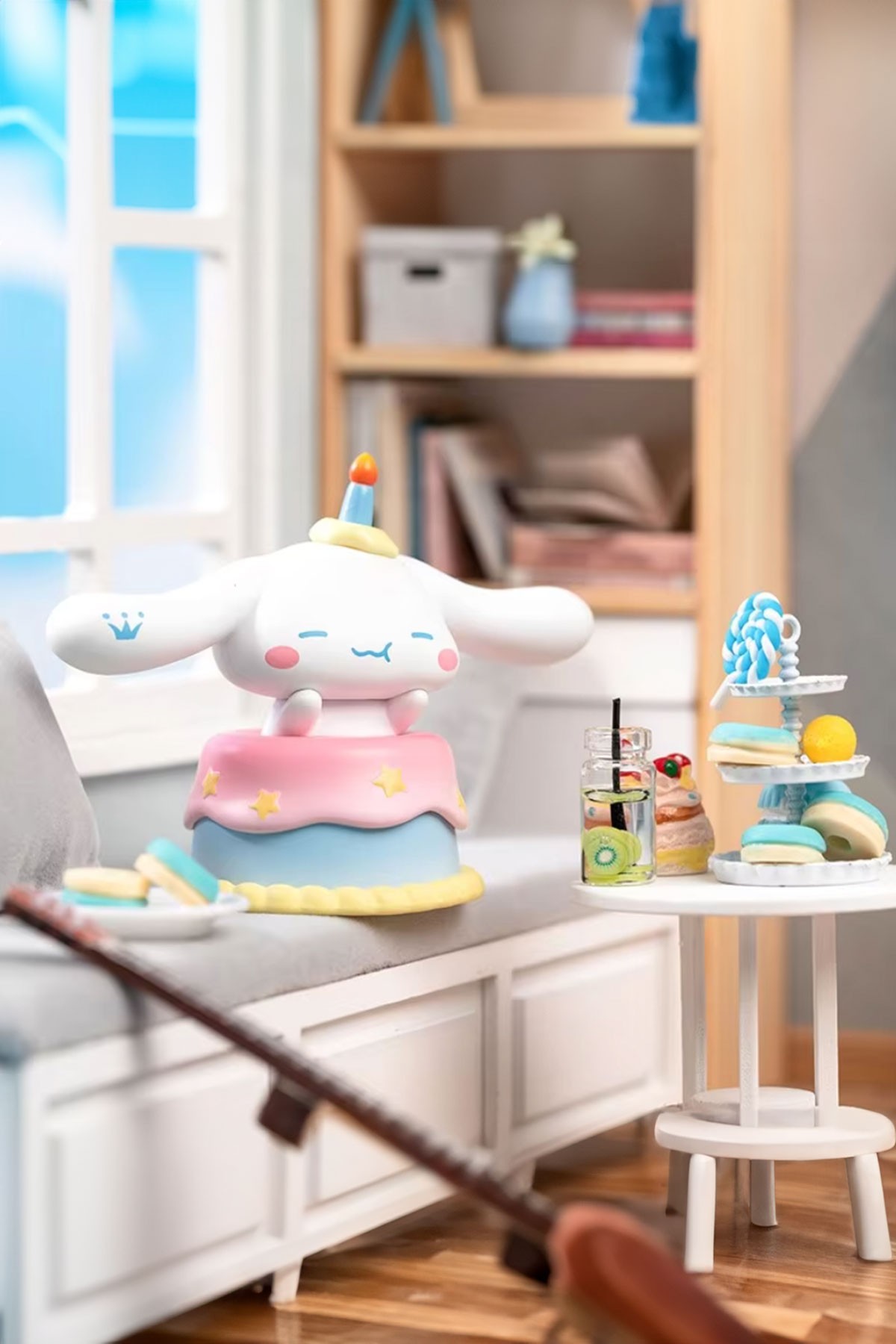 Sanrio Lisanslı Cinnamoroll Anahtarlıklı Sürpriz Figürlü Kutu Blind Box