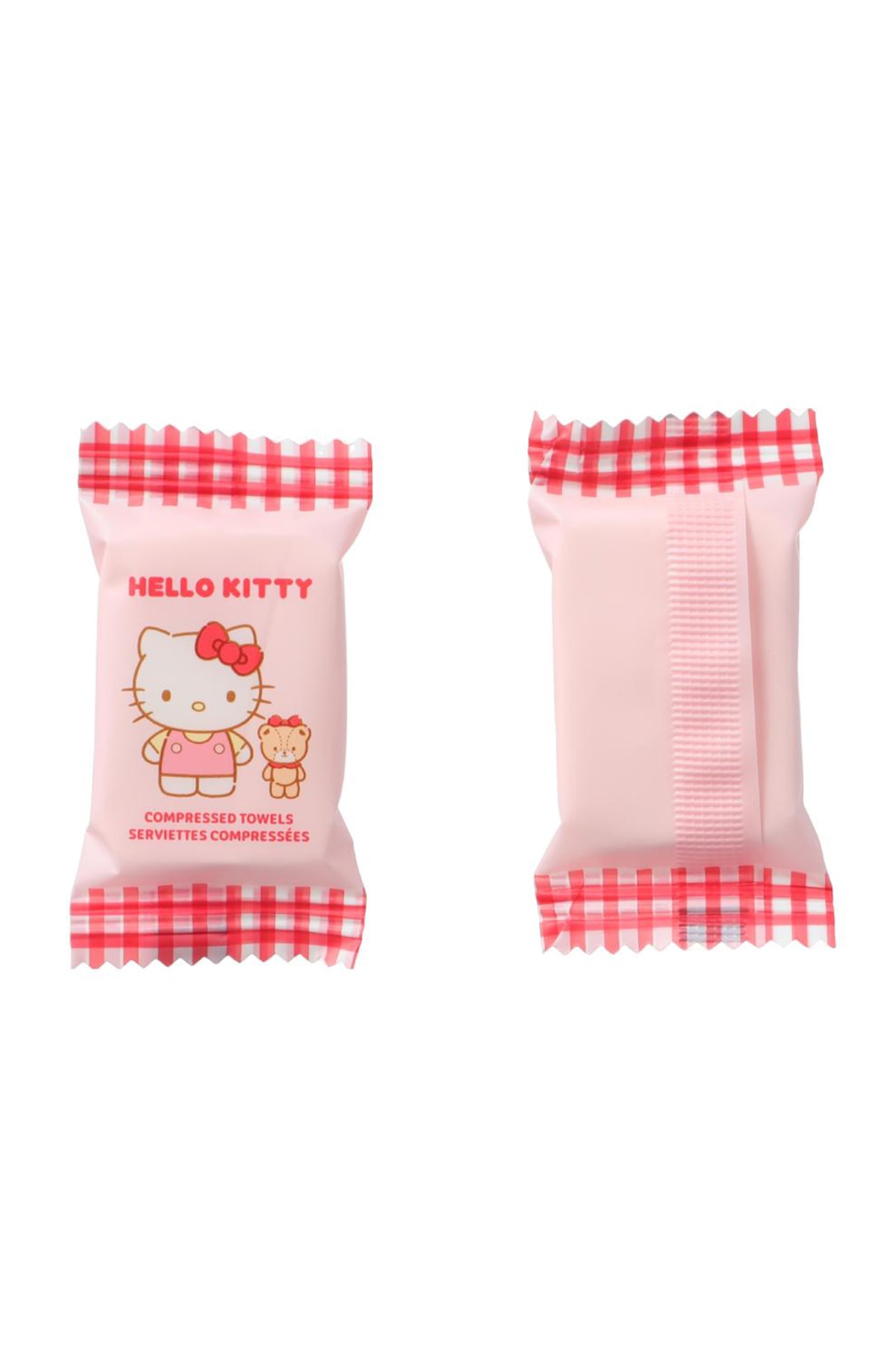 Sanrio Lisanslı Hello Kitty Sıkıştırılmış Havlu (25 adet)