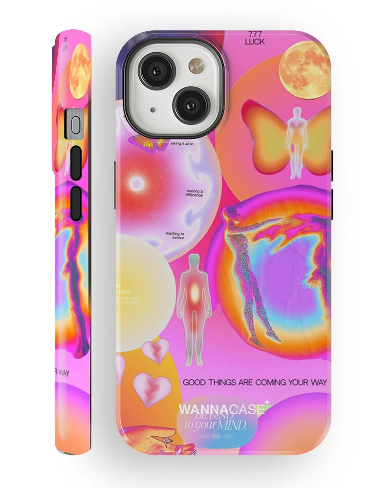 iPhone 15 Cosmic Balance Essential Tough Telefon Kılıfı