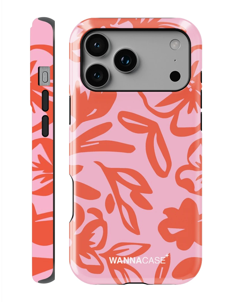 iPhone 17 Pro Max Retro Blossom Essential Tough Telefon Kılıfı