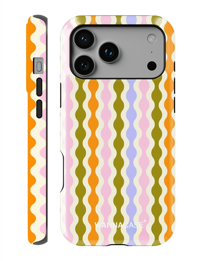 iPhone 17 Pro Retro Wave Essential Tough Telefon Kılıfı