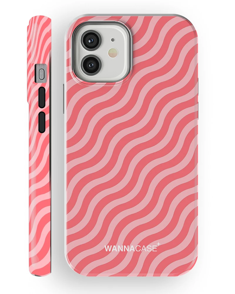 iPhone 12 Coral Wave Essential Tough Telefon Kılıfı