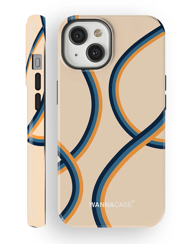 iPhone 14 Soft Waves Essential Tough Telefon Kılıfı