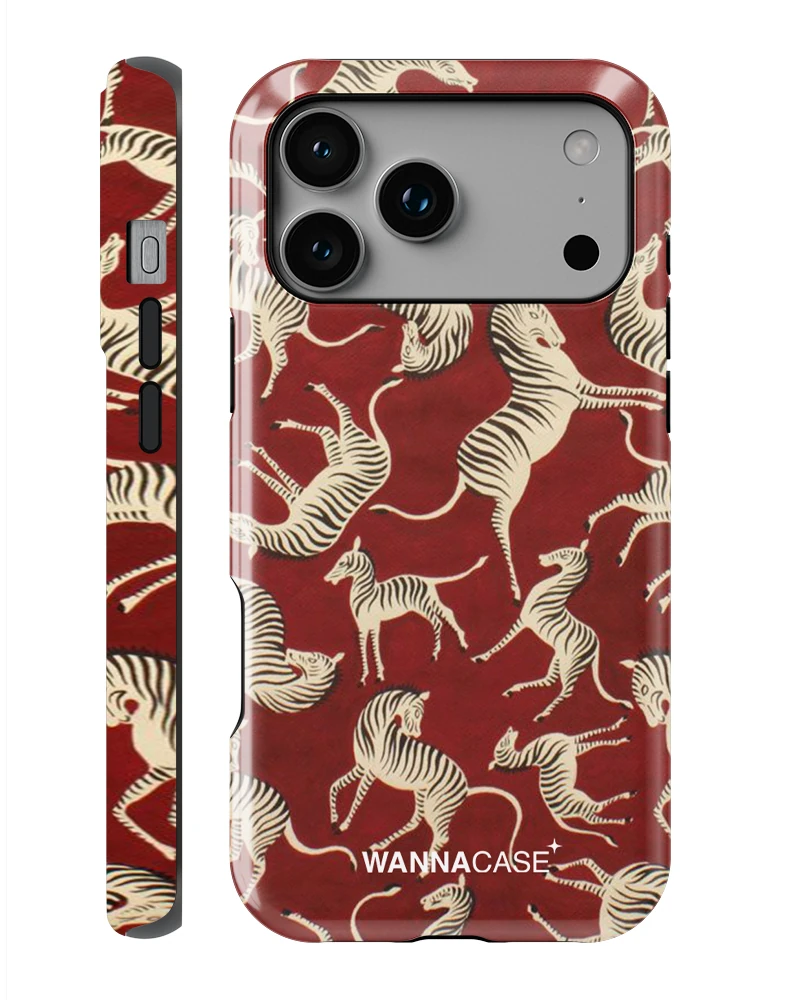 iPhone 17 Pro Max Crimson Herd Essential Tough Telefon Kılıfı