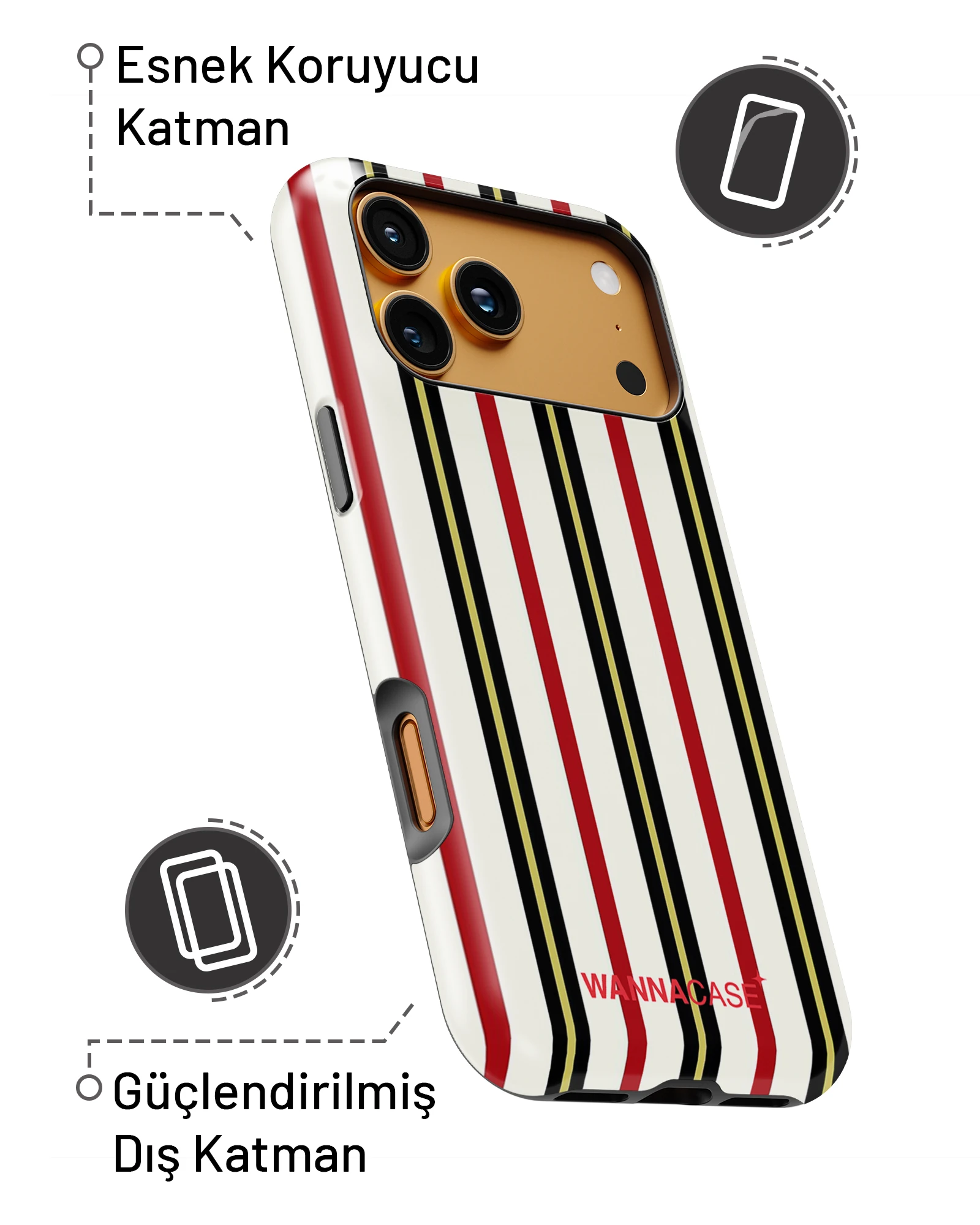 iPhone 16 Heritage Essential Tough Telefon Kılıfı