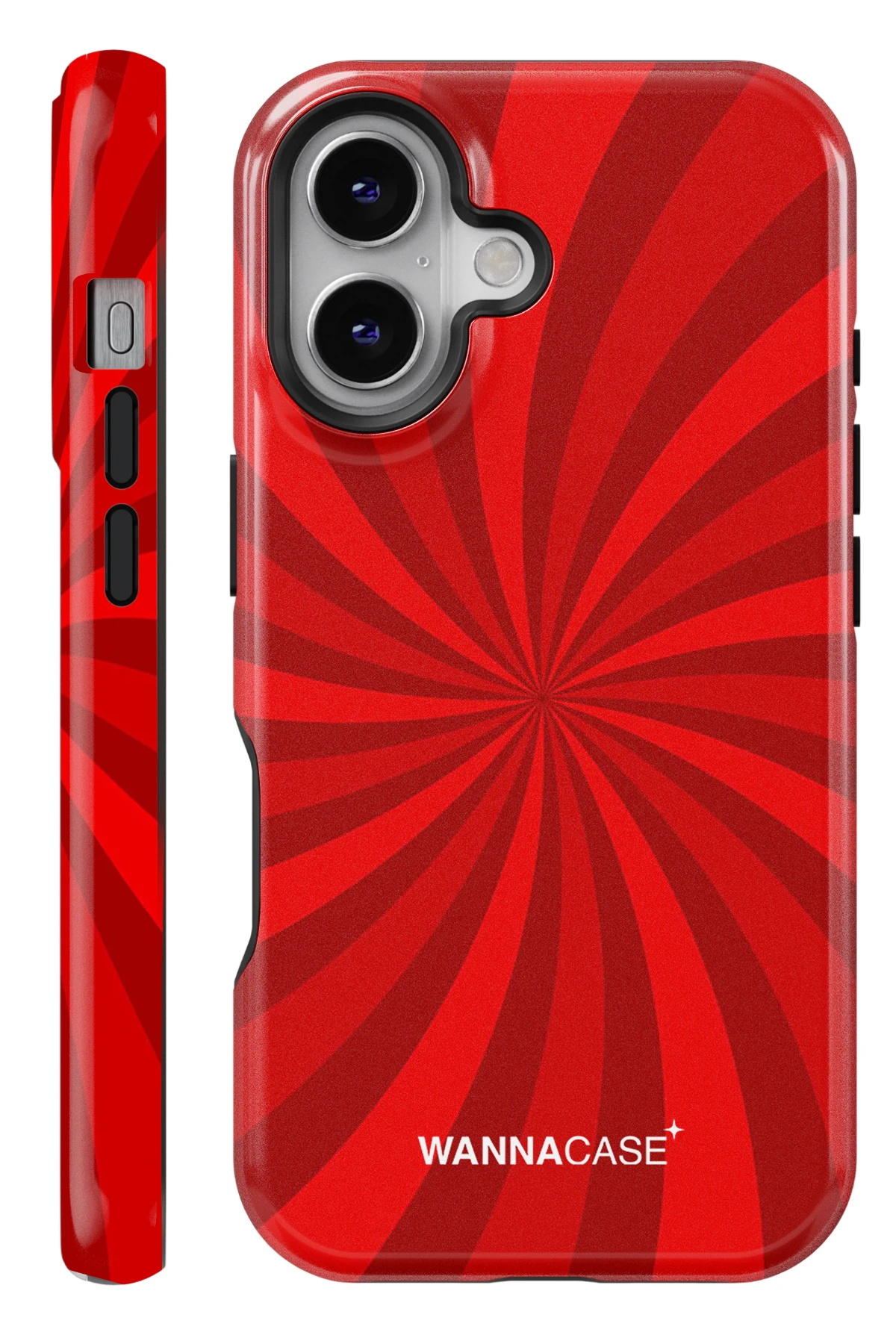 iPhone 16 Crimson Spiral Essential Tough Telefon Kılıfı