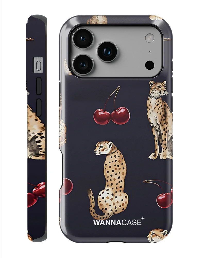 iPhone 17 Pro Cherry Predator Essential Tough Telefon Kılıfı