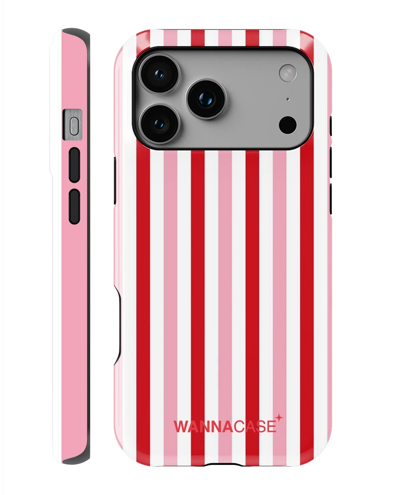 iPhone 17 Pro Candy Cane Essential Tough Telefon Kılıfı