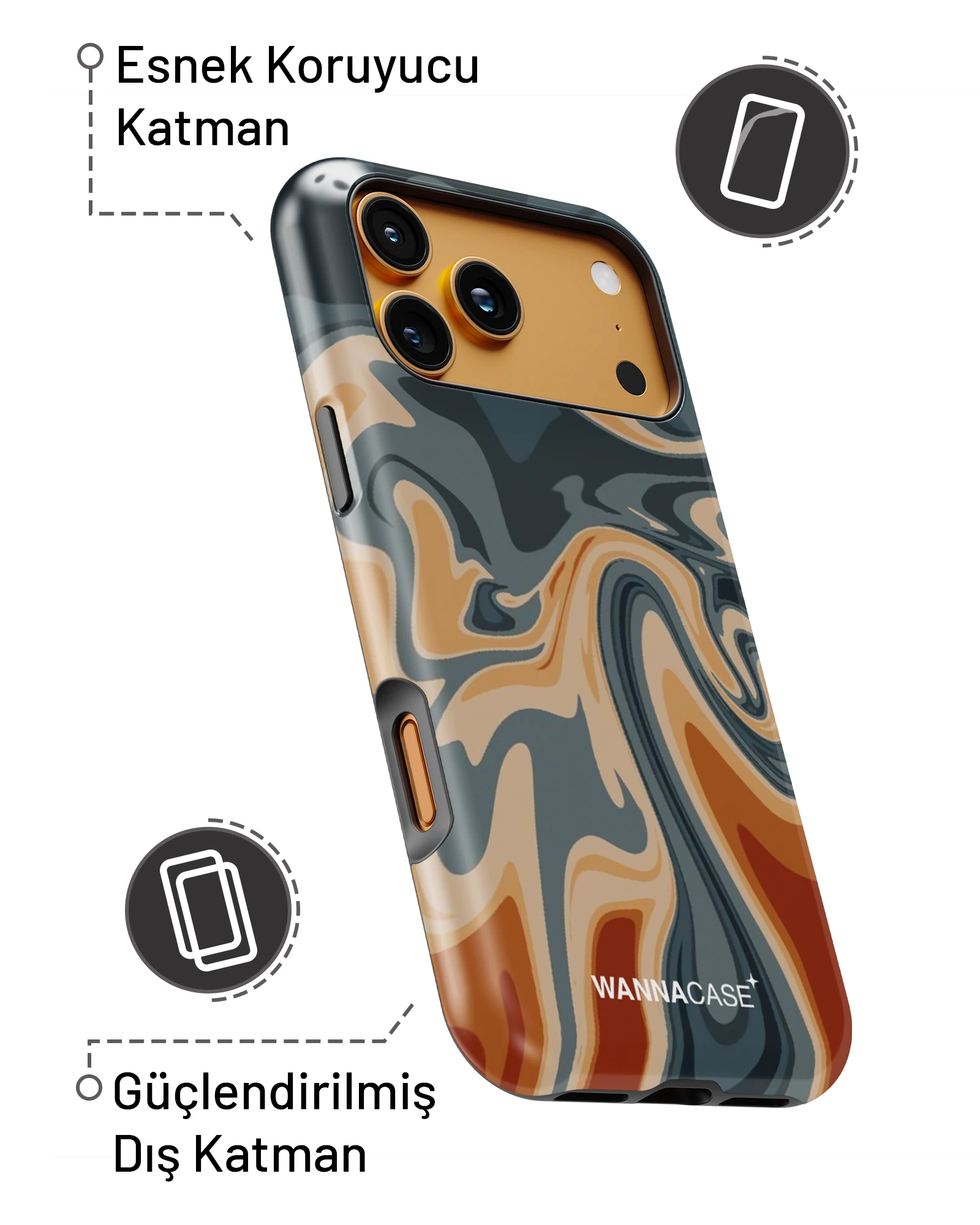 iPhone 11 Deserts Torm Essential Tough Telefon Kılıfı