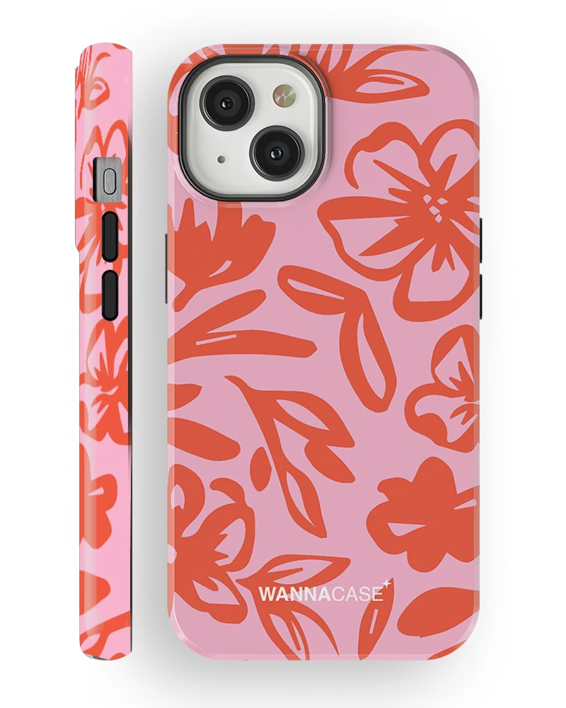 iPhone 15 Retro Blossom Essential Tough Telefon Kılıfı