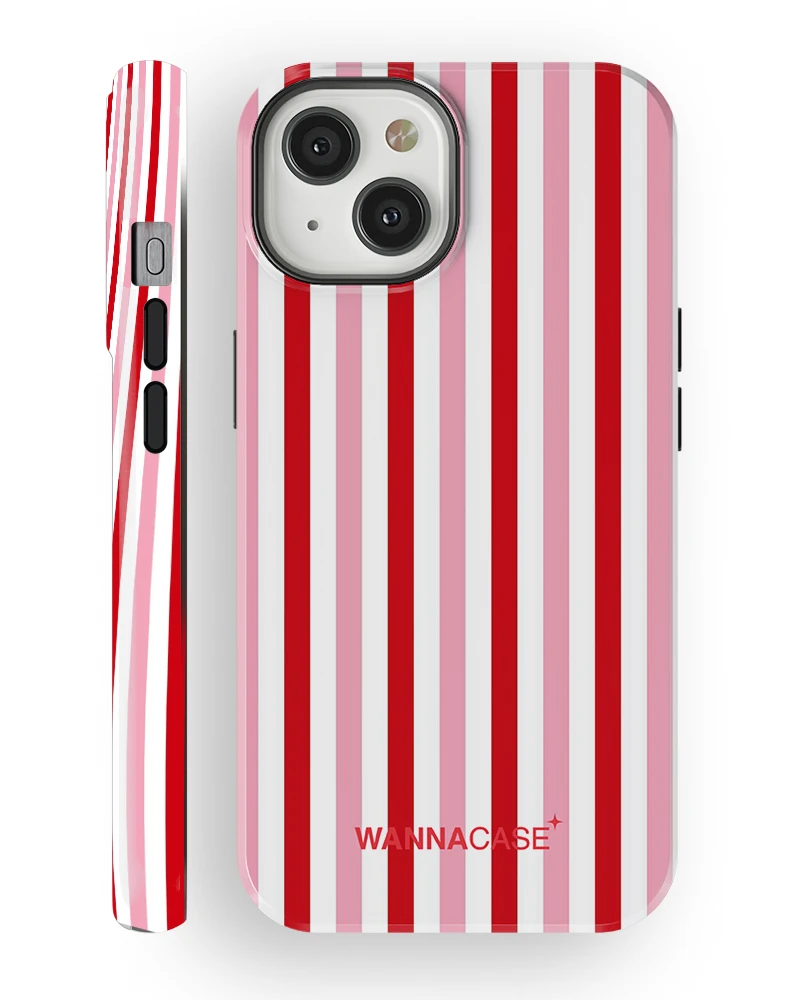iPhone 14 Candy Cane Essential Tough Telefon Kılıfı