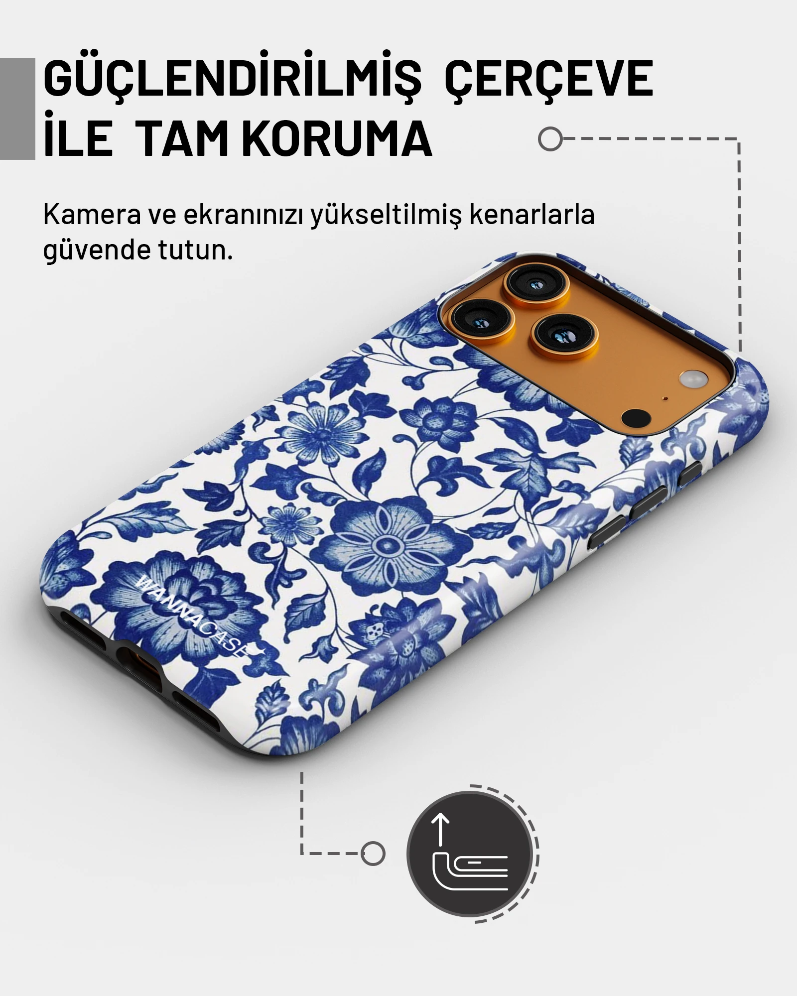 iPhone 17 Pro Max Royal Botanica Essential Tough Telefon Kılıfı