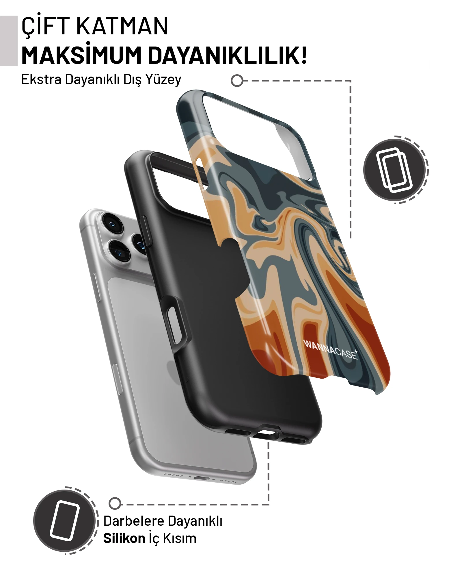 iPhone 11 Deserts Torm Essential Tough Telefon Kılıfı