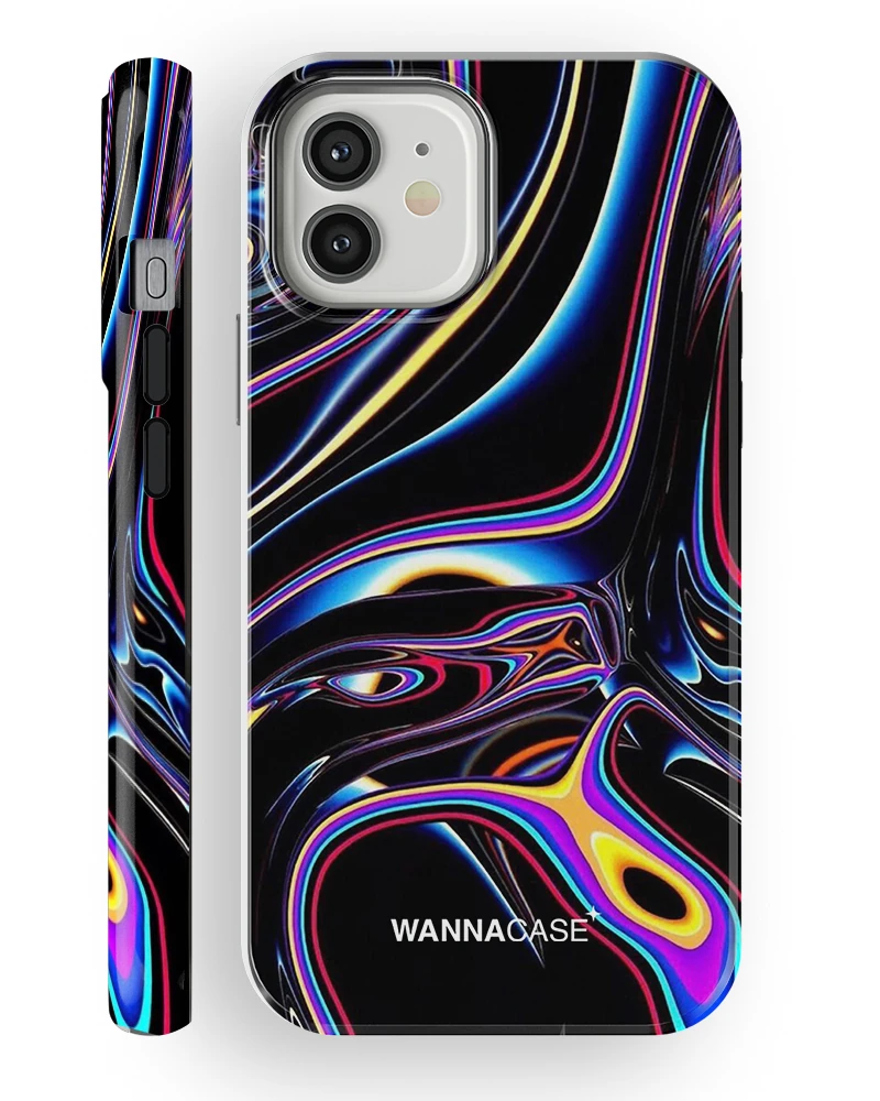 iPhone 12 Neon Pulse Essential Tough Telefon Kılıfı